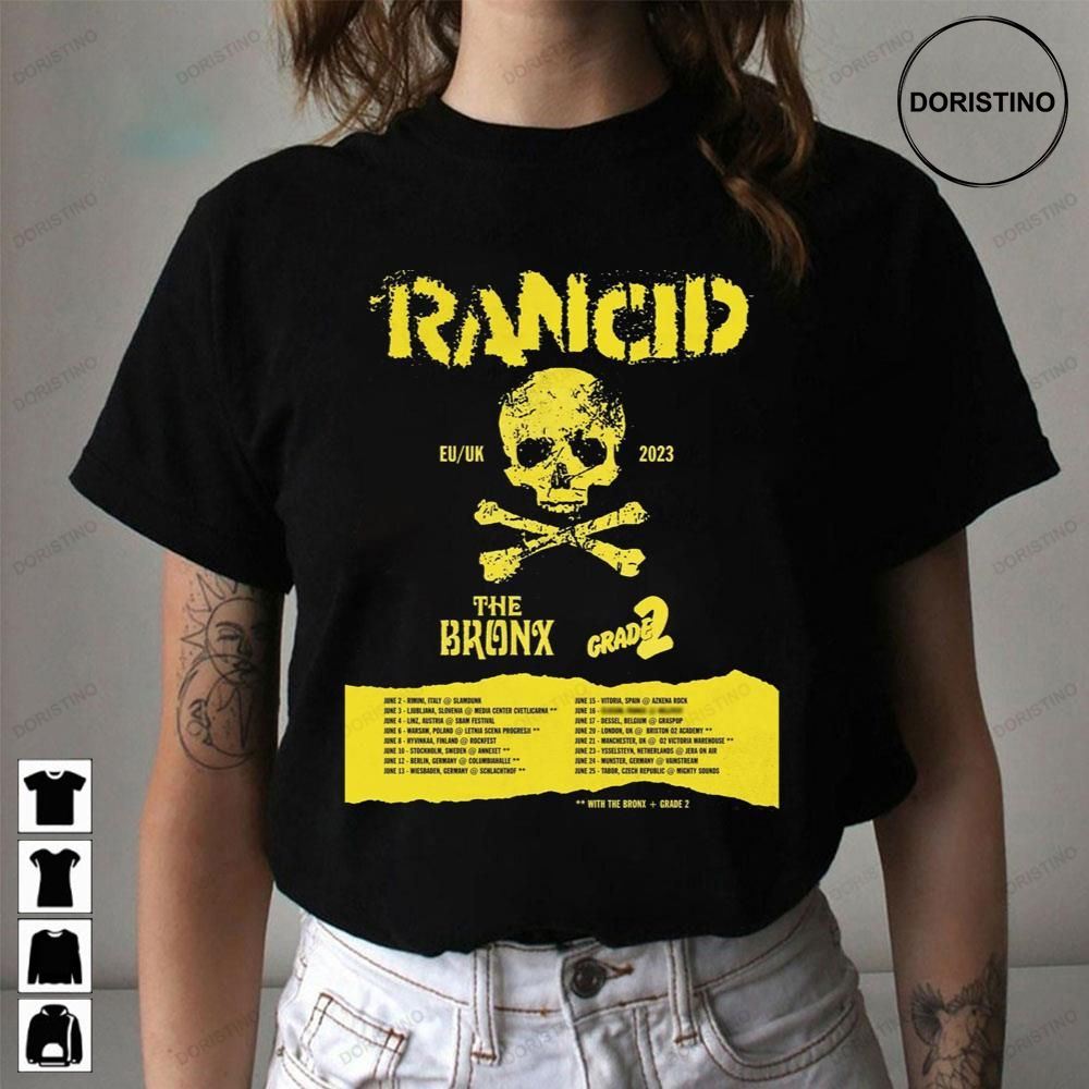 Eu Uk Rancid The Bronx Grade 2 Awesome Shirts